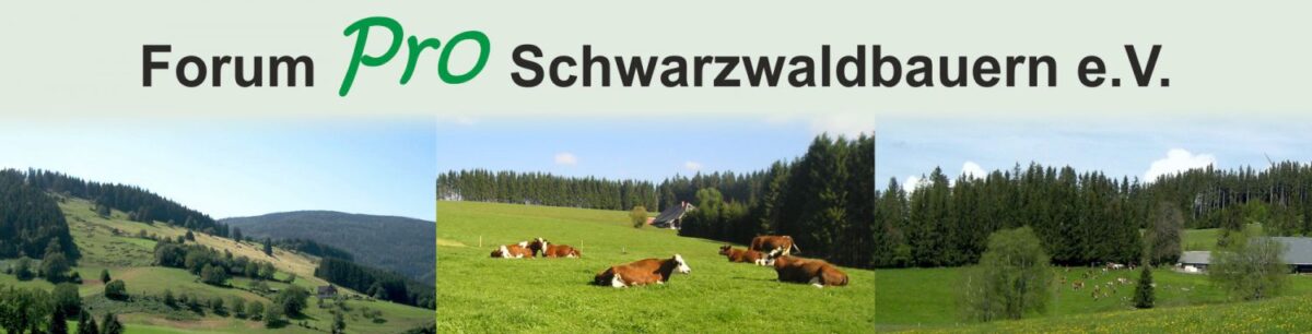 Bericht im Forum Pro Schwarzwaldbauern